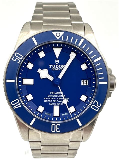 Tudor 2023 Pelagos 25600TB, 42mm, Blue Dial, Titanium .